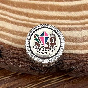 Pandora Puerto Rico Flag Bead Charm Old San Juan Puerto Rico Travel Jewelry